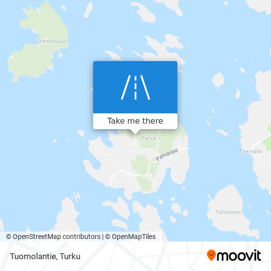 Tuomolantie map