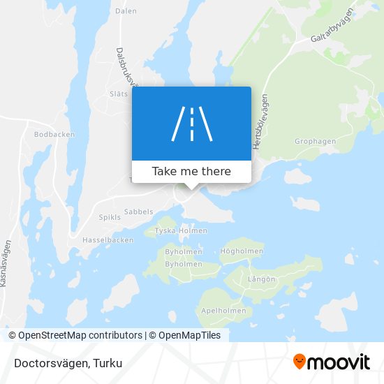 Doctorsvägen map