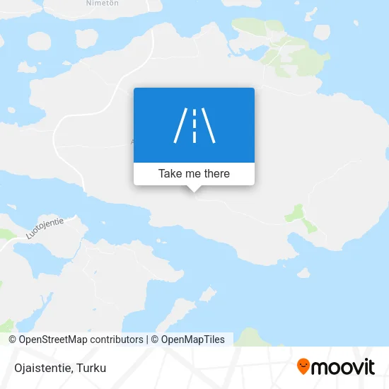 Ojaistentie map