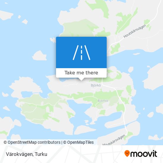 Värokvägen map