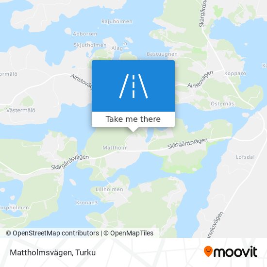 Mattholmsvägen map