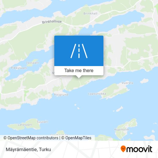 Mäyrämäentie map