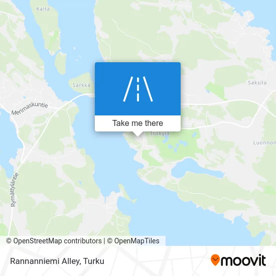 Rannanniemi Alley map