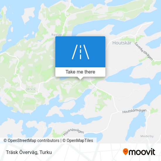 Träsk Överväg map