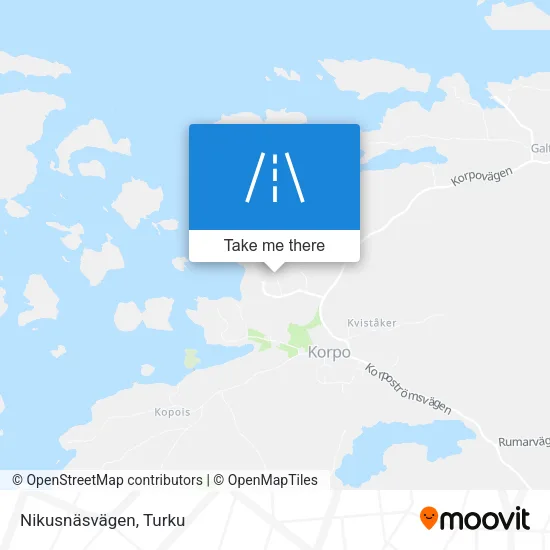 Nikusnäsvägen map