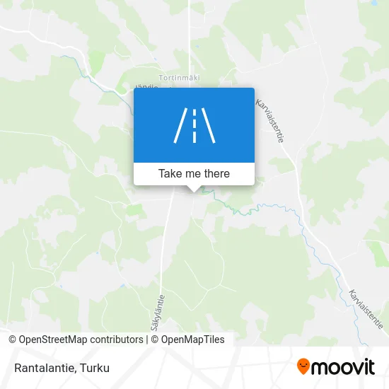 Rantalantie map