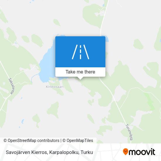 Savojärven Kierros, Karpalopolku map