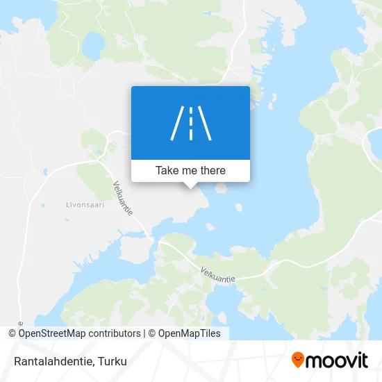 Rantalahdentie Road map