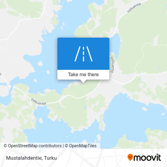 Mustalahdentie map