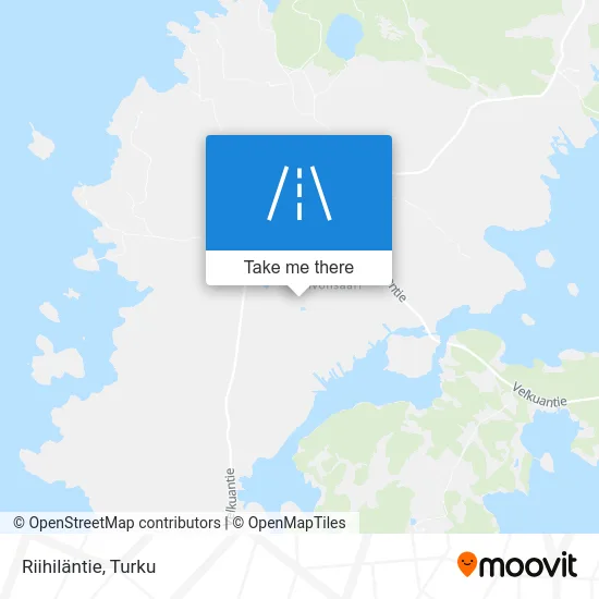 Riihiläntie map