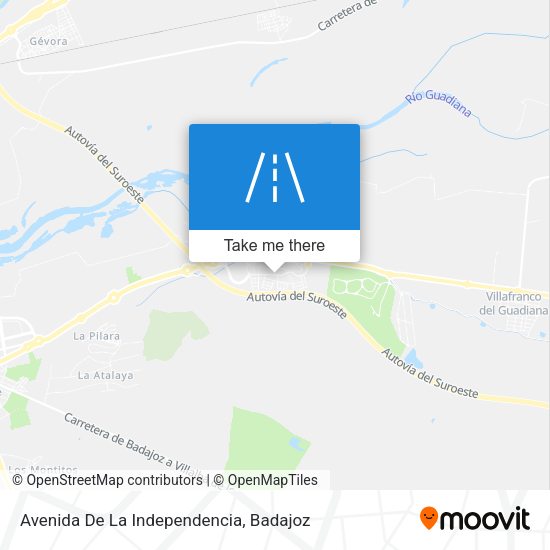 Avenida De La Independencia map