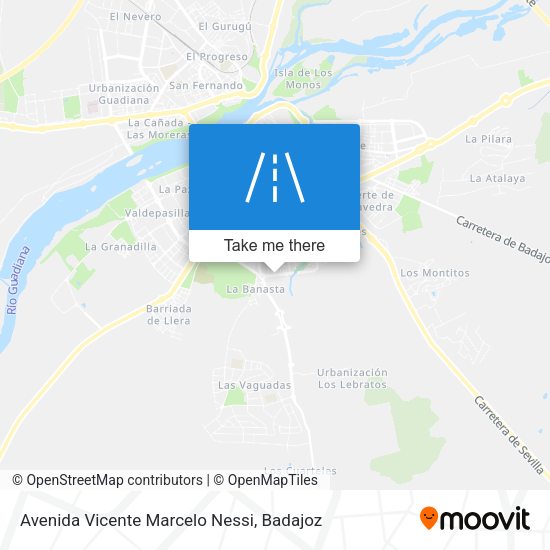 Avenida Vicente Marcelo Nessi map