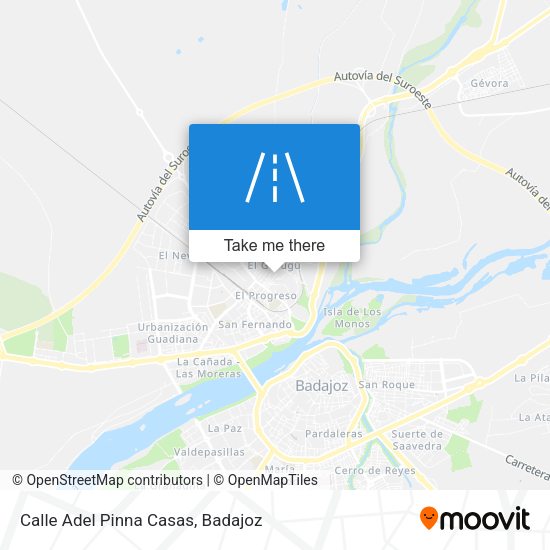 Calle Adel Pinna Casas map