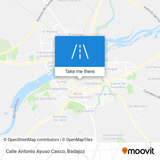 Calle Antonio Ayuso Casco map