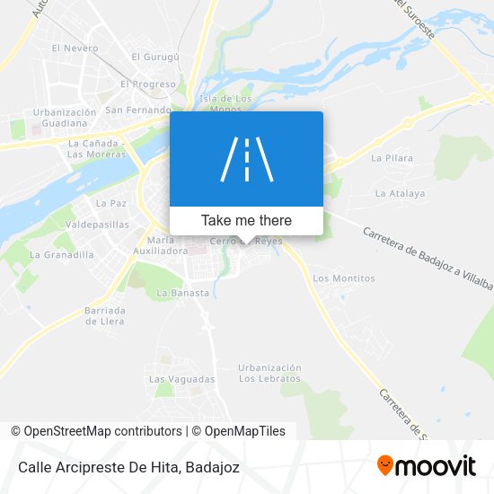 Calle Arcipreste De Hita map