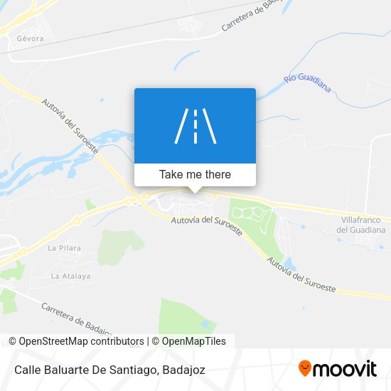 Calle Baluarte De Santiago map