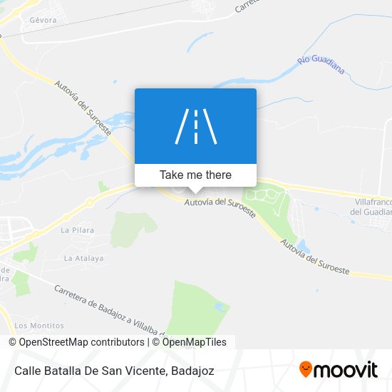 Calle Batalla De San Vicente map