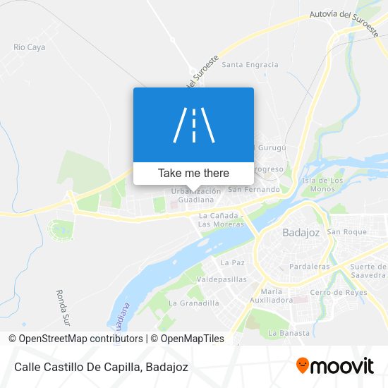 Calle Castillo De Capilla map