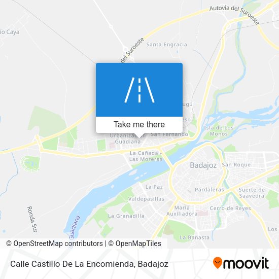 Calle Castillo De La Encomienda map