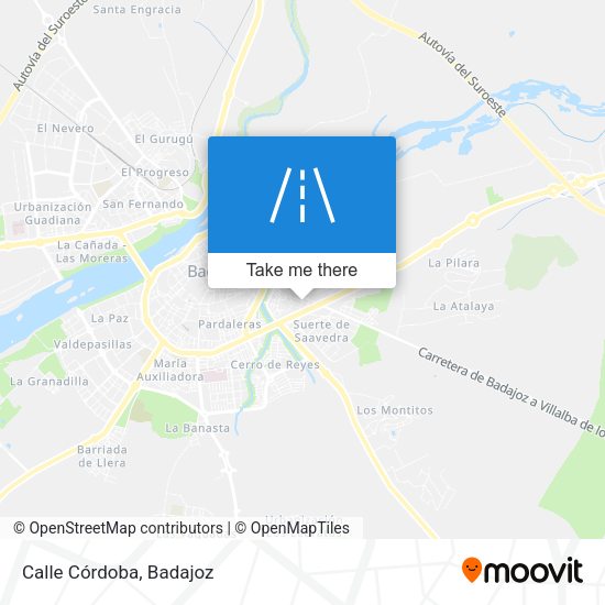 Calle Córdoba map