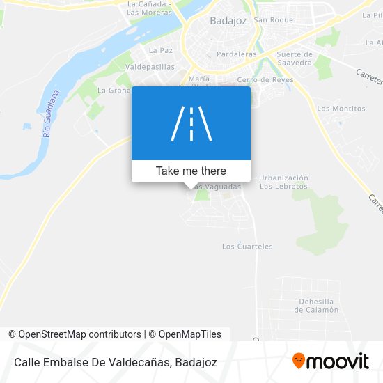 Calle Embalse De Valdecañas map