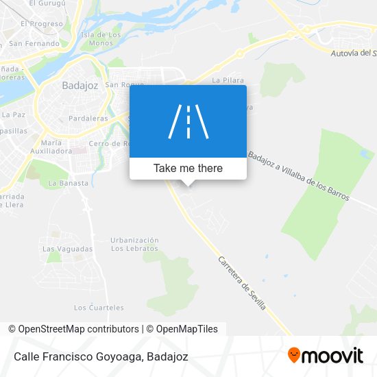 Calle Francisco Goyoaga map