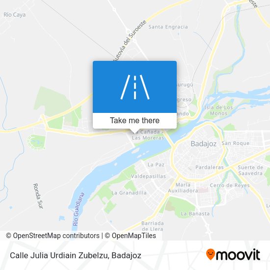 Calle Julia Urdiain Zubelzu map