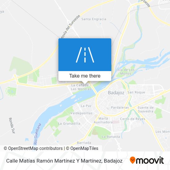 Calle Matías Ramón Martínez Y Martínez map