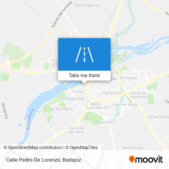 Calle Pedro De Lorenzo map