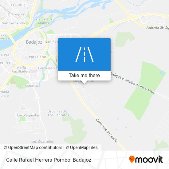 Calle Rafael Herrera Pombo map