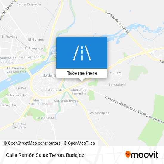 Calle Ramón Salas Terrón map