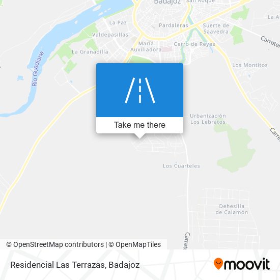 mapa Residencial Las Terrazas