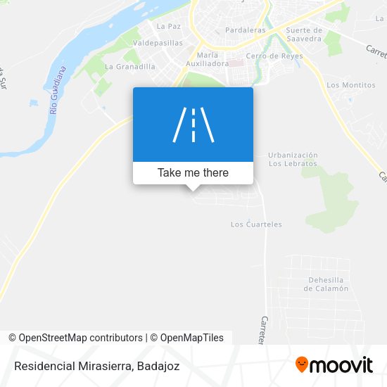 Residencial Mirasierra map