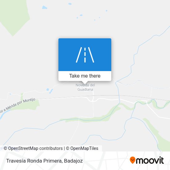 Travesía Ronda Primera map