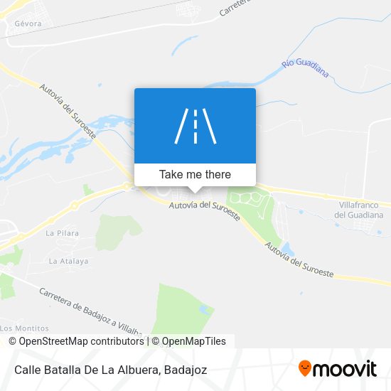 Calle Batalla De La Albuera map