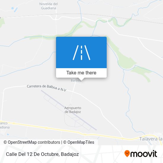Calle Del 12 De Octubre map