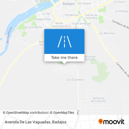 mapa Avenida De Las Vaguadas