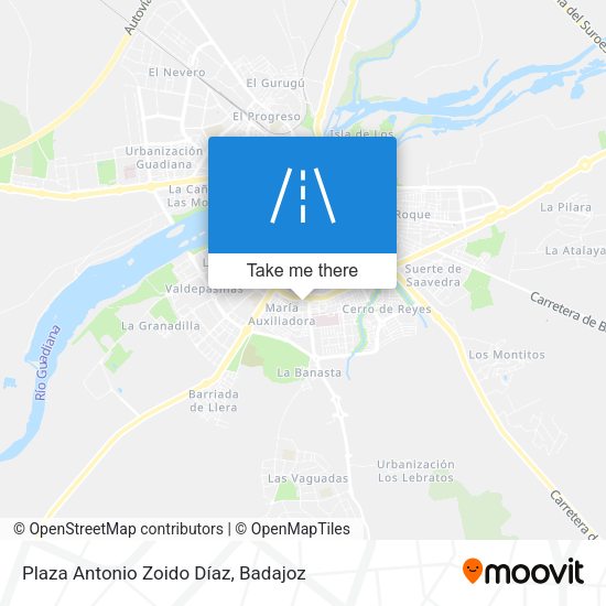 Plaza Antonio Zoido Díaz map