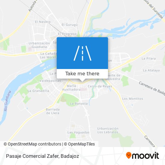 mapa Pasaje Comercial Zafer