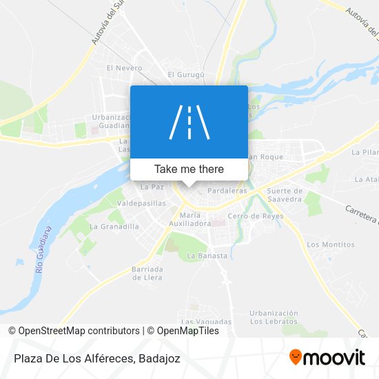 Plaza De Los Alféreces map