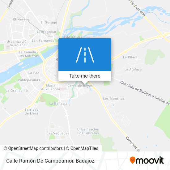 Calle Ramón De Campoamor map
