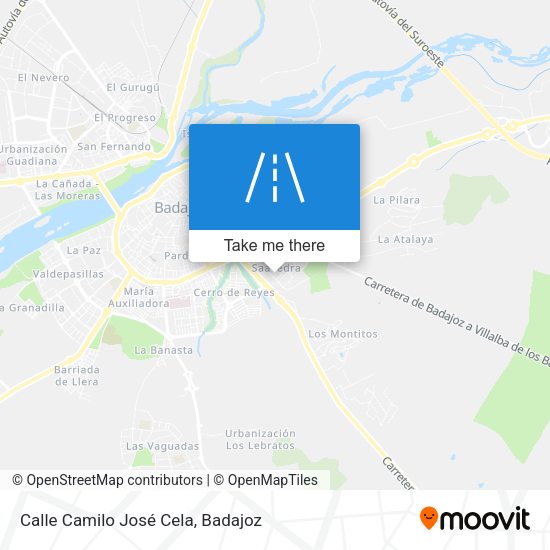 Calle Camilo José Cela map