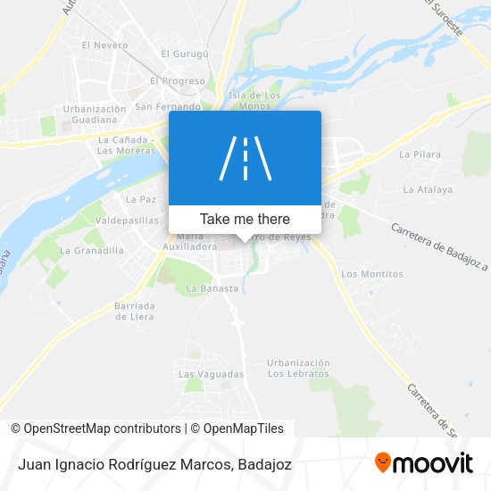 Juan Ignacio Rodríguez Marcos map