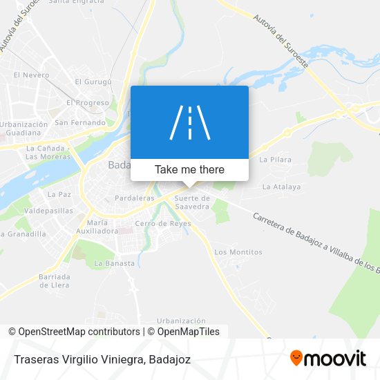 Traseras Virgilio Viniegra map