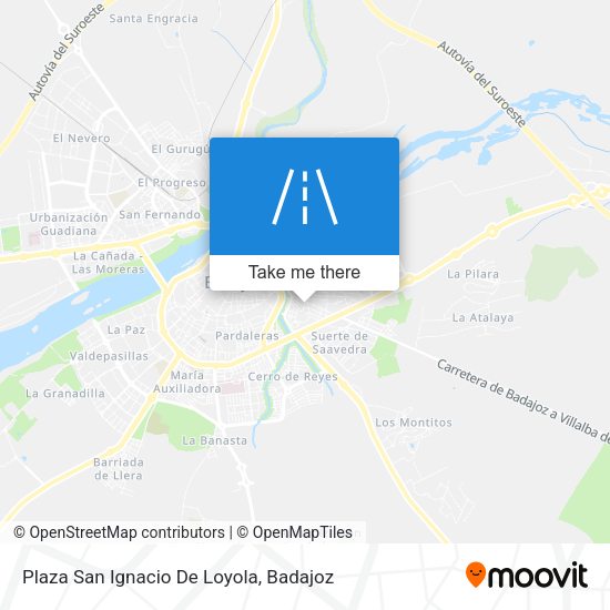 Plaza San Ignacio De Loyola map