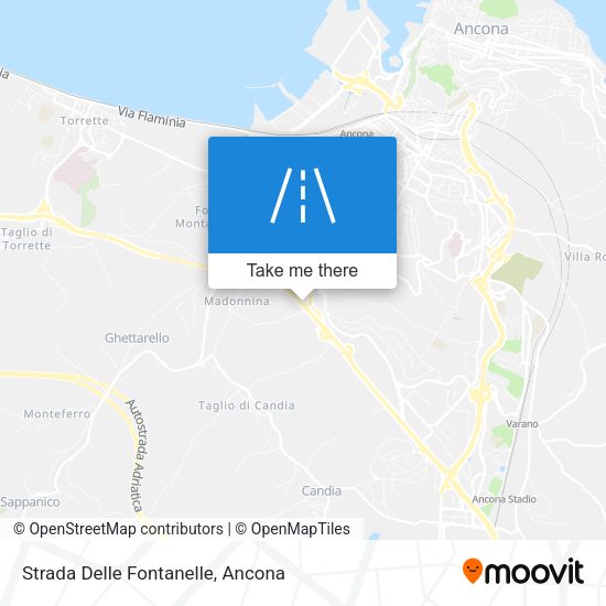 Strada Delle Fontanelle map