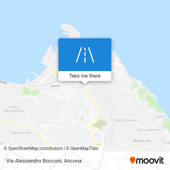 Via Alessandro Bocconi map