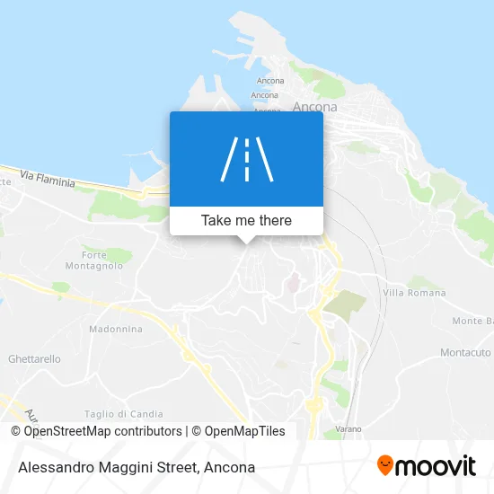 Alessandro Maggini Street map