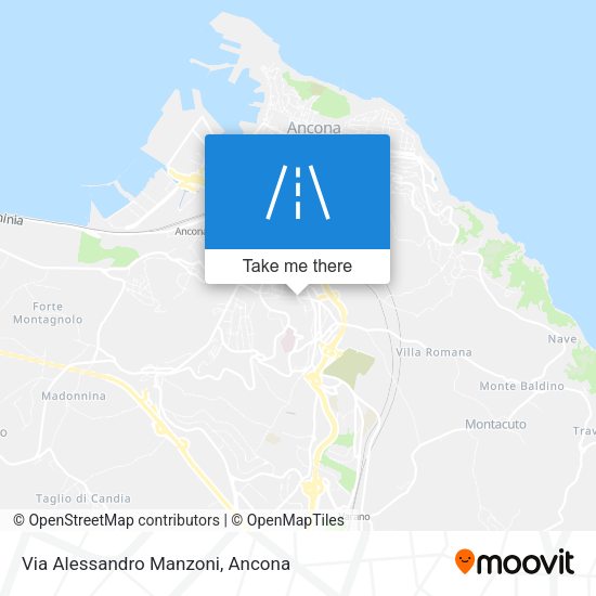 Via Alessandro Manzoni map