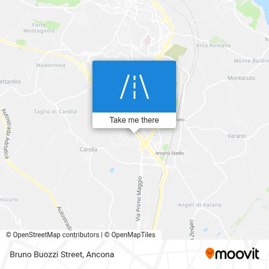 Bruno Buozzi Street map